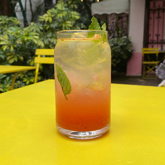 Limonada fresa y menta
