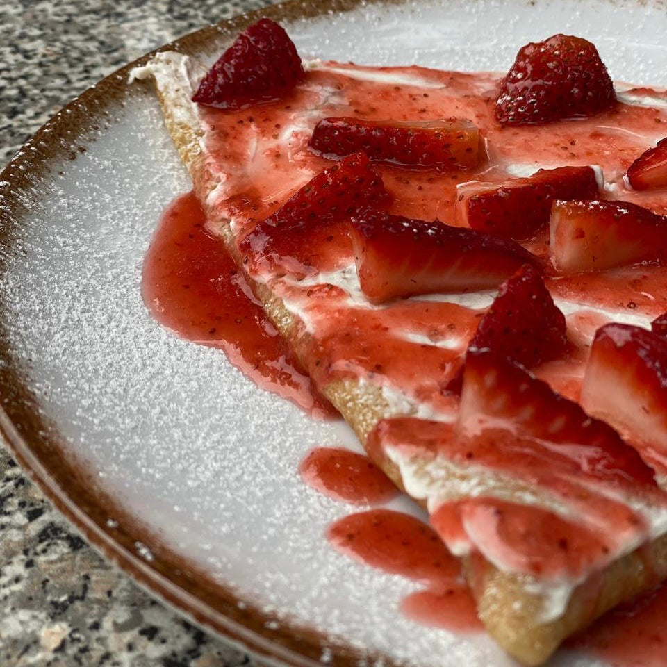 Mascarpone y frutos rojos